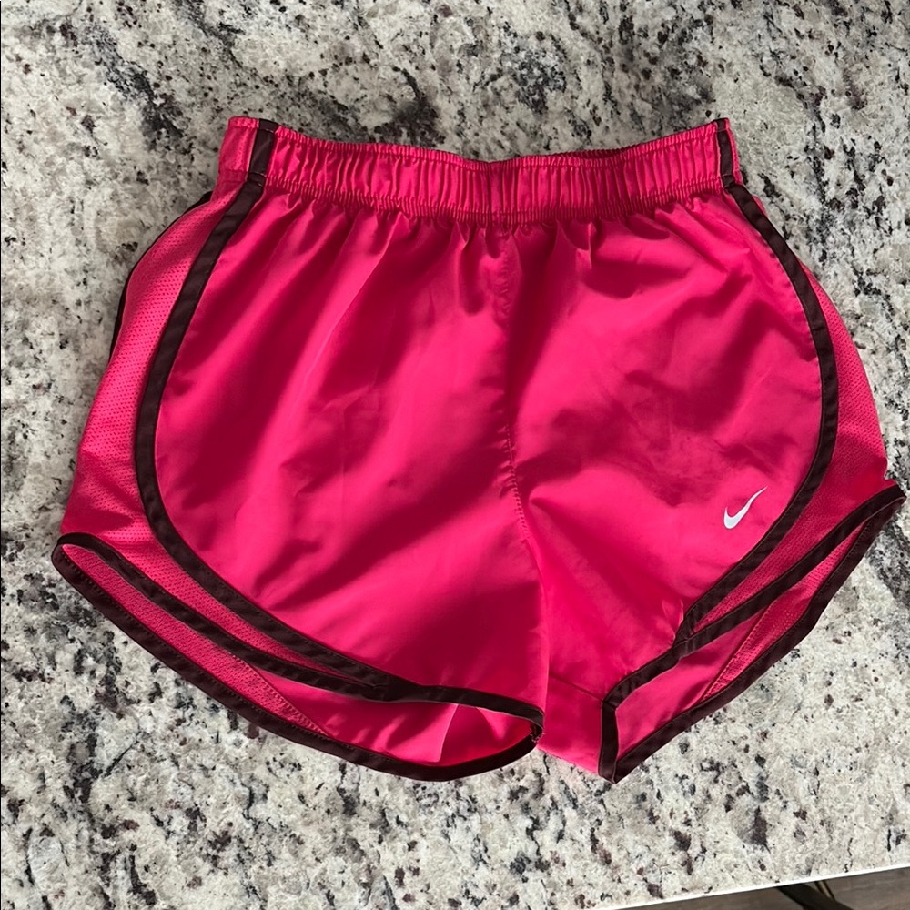 Nike Pink Athletic Shorts with Dri-FIT Technology